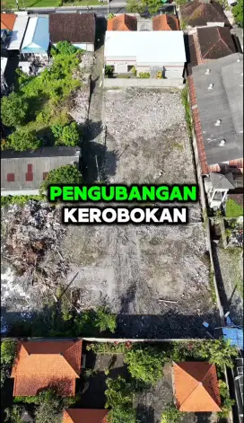 Tanah sewa premium kerobokan jl pengubengan deket seminyak