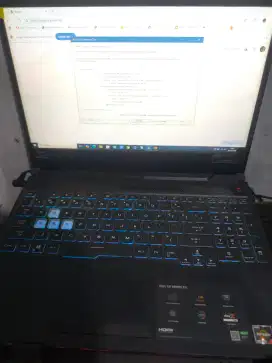 ASUS TUF A15 FX506II LIKE NEW