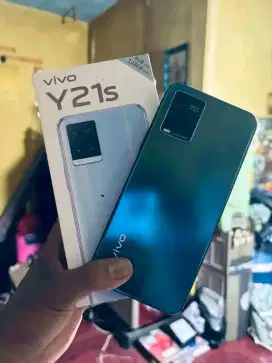 Vivo y21s original ram 4/128 mulus seperti baru belum pernah servis