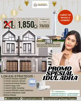 Almugni Kwitang Residence, New Cluster