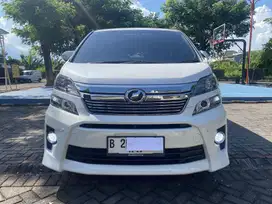 Vellfire 2.4 ZG bensin Pilotseat A/T 2013 Low Kilometer