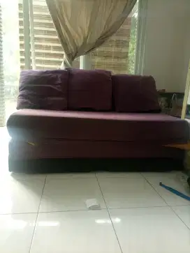 Jual sofa bed 3  seet