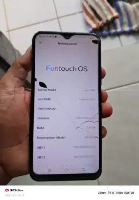 Vivo.   Y12.  3/64. Mnus retak normal smua orian sgel msih