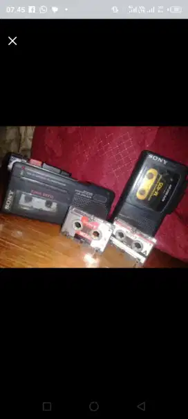 Tape recorder sony