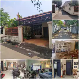 Rumah bagus hook 1 lantai masih dihuni di pondok bambu jakarta barat