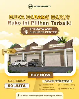 RUKO MURAH DI MONCONGLOE