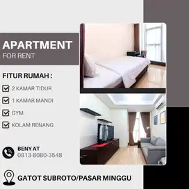 2 BR FF Apt L Avenue for rent at 11 jt/mth + gratis internet,tv