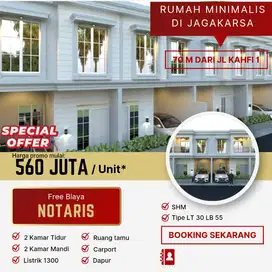 Jual Rumah minimalis murah di Jagakarsa Jaksel harga mulai 560 juta an