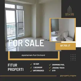 Jual Apartemen Puri Orchard 2br termurah unfurnish strategis  jakbar