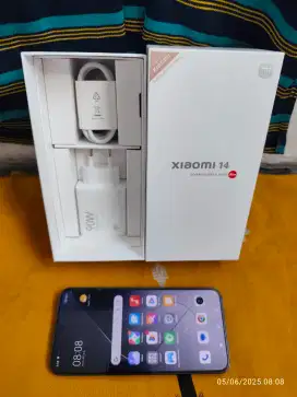 Xiaomi 14 5G 12/256 Fullset ori segel mulus no minus garansi ON