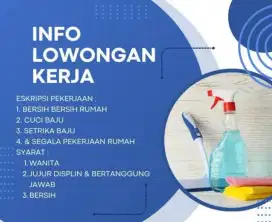 Cari asisten rumah tangga