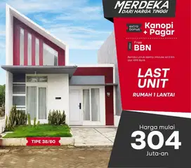 RUMAH MINIMALIS MURAH DEKAT BINUS DAN BANDARA