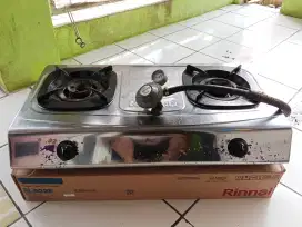 Jual kompor Rinnai RI-522E masih normal sudah punya yg baru