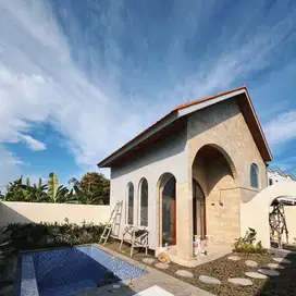 Disewakan villa 1 Kamar View Sawah Dekat Pantai Berawa dan Batu Bolong