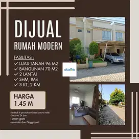 Dijual Rumah Strategis di Green Bintaro Indah, Bebas Banjir