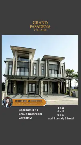Rumah Grand Pasadena Village Gading Serpong Paramount Land