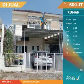 Dijual Rumah Poros Siap Huni Nyaman Di Gading Kulon Dau Malang(OLX340)