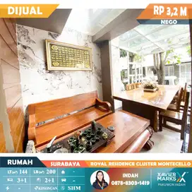 Dijual Rumah Royal Residence cluster Montecello