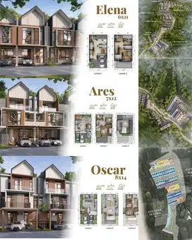 Rumah 2 Lantai di Cibubur, Mewah & Strategis! Harga Terbaik!