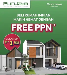 Di Jual Rumah Tanpa Dp dan Free PPN di PURI JAYA