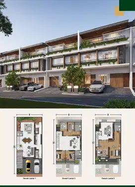 DIJUAL RUMAH BARU TAMAN GRISENDA CLUSTER LUCKY PARK DP BISA CICIL