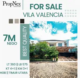 JUAL CEPAT MEWAH MINIMALIS VILA VALENCIA PAKUWON
