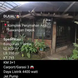 Dijual Rumah Komplek Arco Sawangan