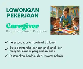 Pendamping Anak di Daycare