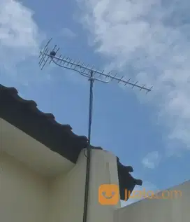 Paket pemasangan Antenna tv digital, terbaik dan rapih