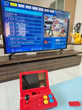 game konsol portable powkiddy (lcd retak)