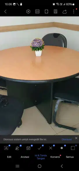 Kursi kerja kantor Indachi