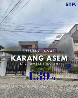 ‼️ Rumah hitung tanah di Karang Asem, Kenjeran