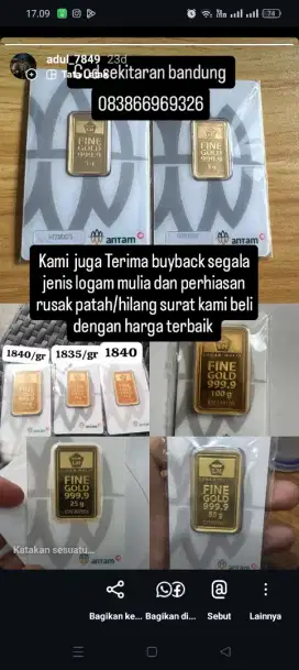 logam mulia antam kami jual dan beli