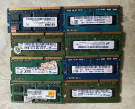 Sodimm DDR3 2GB PC8500 PC10600 pc12800 Normal Tested