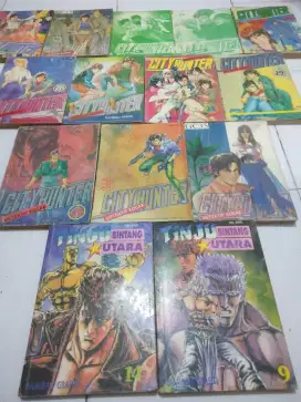 Komik City Hunter dan Tinju Bintang Utara Rajawali Grafiti