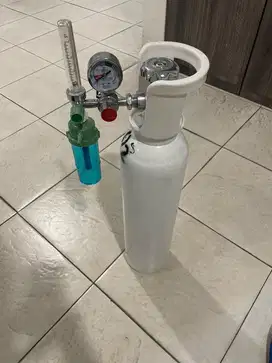Tabung Oxygen 1m3 Mulus hanya pakai 2 bulan