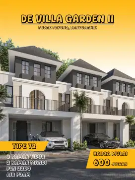 CLUSTER DE VILLA GARDEN RUMAH PUDAK PAYUNG BANYUMANIK SEMARANG UNGARAN