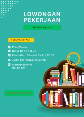 DIBUTUHKAN UNTUK KANTOR CABANG BARU