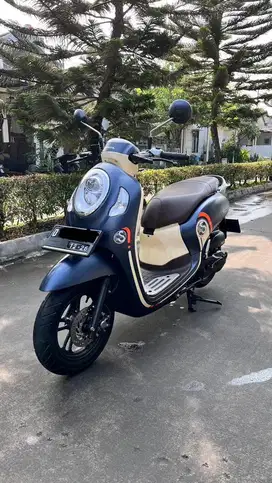 honda scoopy 2021 km 8rb full orisinil seperti baru
