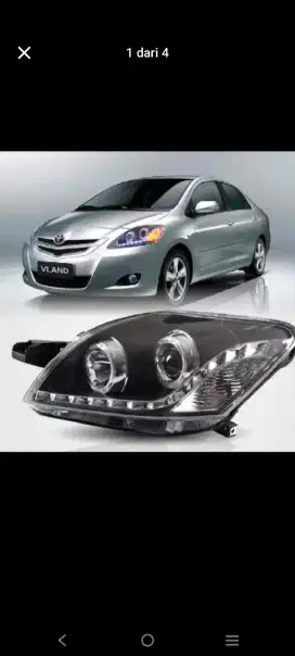 Lampu depan vios