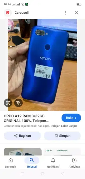 Oppo a12 3/32 mulus fulset