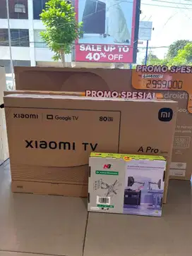 XIAOMI GOOGLE TV 32-55inch QLED 2026 PROMO CASHBACK 300rb FREE BREKET