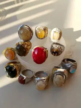 Cincin Akik 12 biji 200rb saja