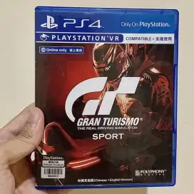 Kaset BD PS4 Gran Turismo Sport
