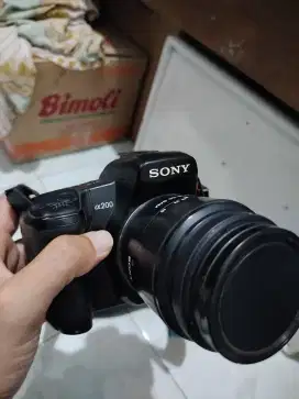 SONY A200 - DSLR SONY SERI LAMA