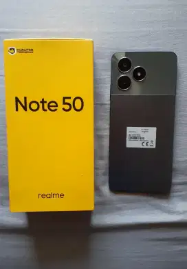 JUAL REALME NOTE 50 MULUS NO MINUS KOMPLIT