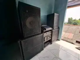 Jual Sound System 1 Set (Siap untuk buka usaha)