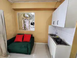 apartemen harian 2kmr fullfurnised lengkap wifi