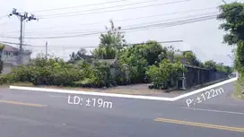 Tanah di jl adisoecipto solo dekat lahan jokowi