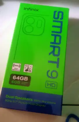 Infinix smart 9 baru masih segel dus